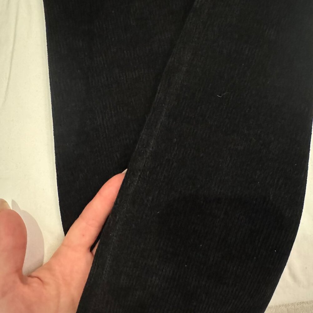 black cordoroy pants